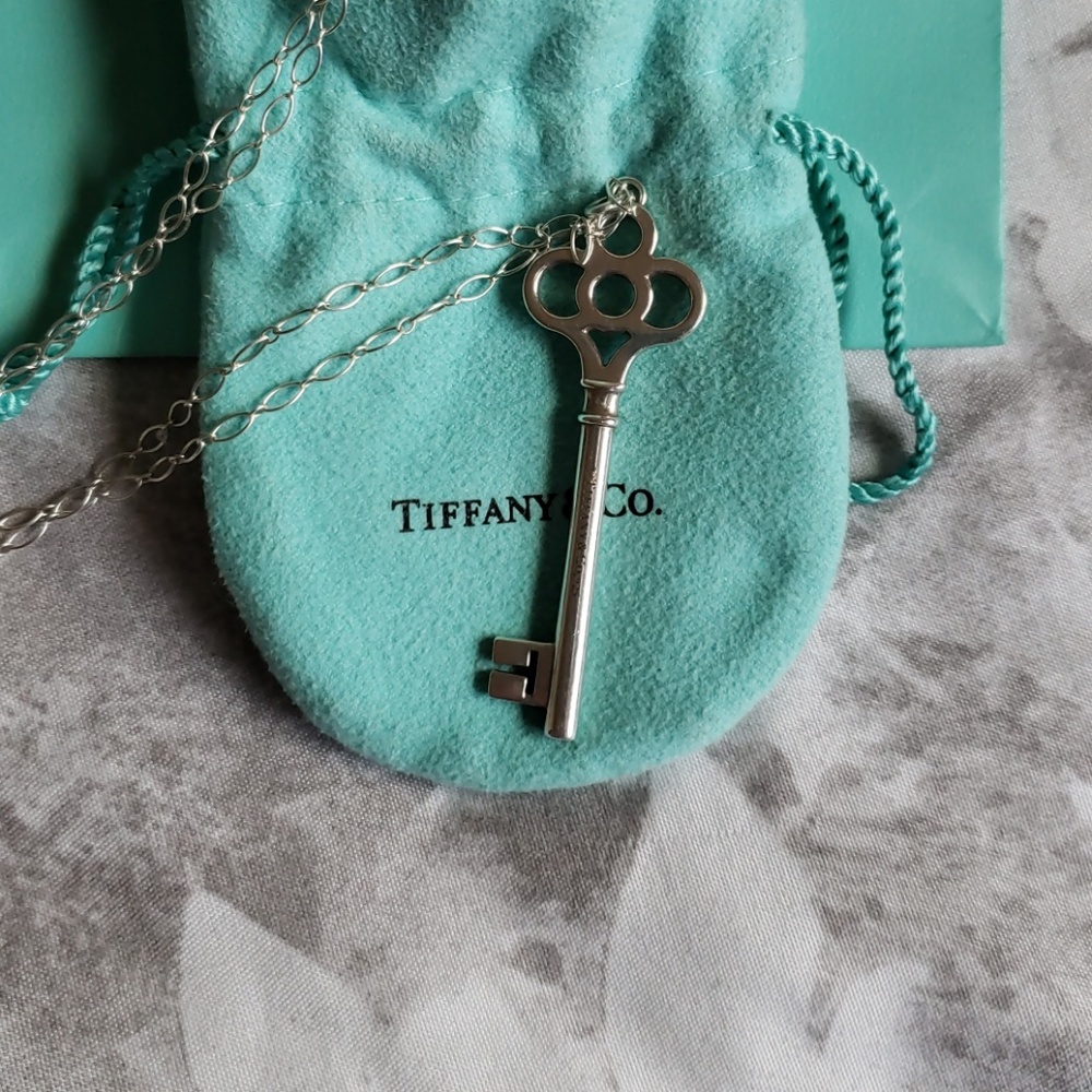 Tiffany and Co. Key pendant
